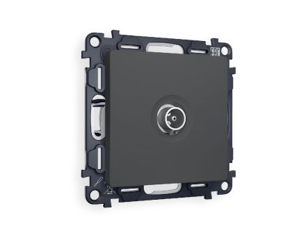 Комплект механизма TV розетки проходной 5-1000 MHz 4dB Ambrella Volt Alfa MA913030