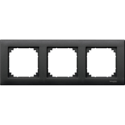 Рамка 3-постовая Schneider Electric Merten System M MTN486314