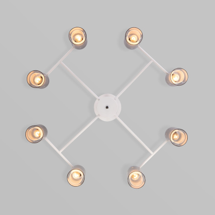 Люстра на штанге Eurosvet Amado 70115/8 белый a061529