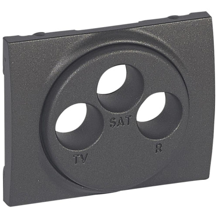 Лицевая панель Legrand Galea Life розетки TV-R SAT темная бронза 771273