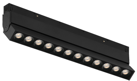 Трековый магнитный светильник iLedex Vision SMART 4822-003-L236-12W-38DG-BK