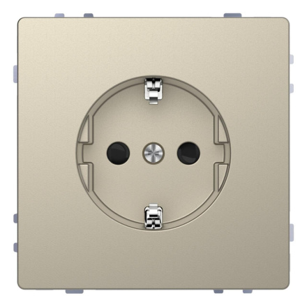 Розетка Schneider Electric Merten D-Life 16А с з/к и шторками MTN2300-6033