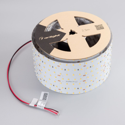 Светодиодная лента Arlight S2-A560-85mm 24V Warm3000 (40 W/m, IP20, 2835, 2.5m) 021211(2)