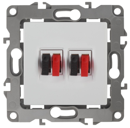 Розетка аудио двойная Эра 12-3112-01 Б0027461