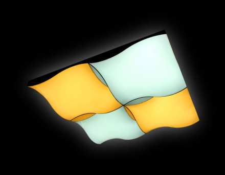 Потолочный светодиодный светильник Ambrella Light Orbital Parrus FP2329 WH 288W D720*720