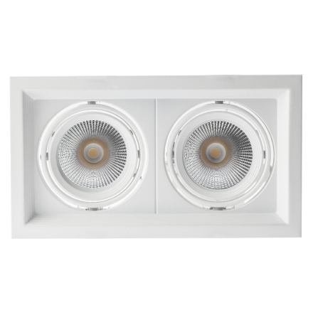 Встраиваемый светильник ЭРА SKD-12-36-40K-W20 Б0049788