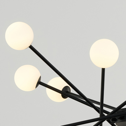 Люстра на штанге DeLight Collection MD19001025-16A black