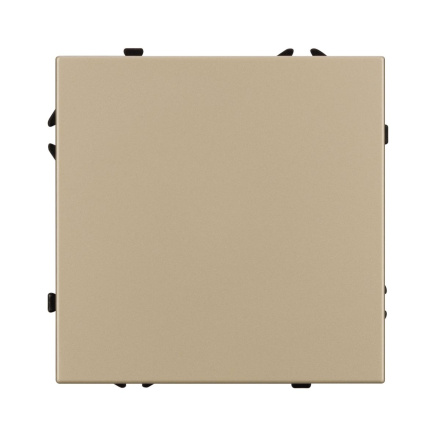 Механизм выключателя одноклавишный перекрёстный Arlight SWT-NOBE-MKX1-SFPL-GD (230V, 10A) 054250