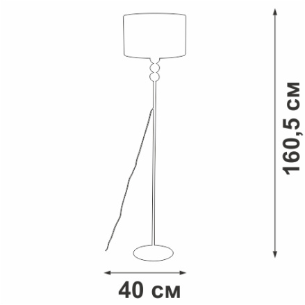 Торшер Vitaluce V2894-0/1P