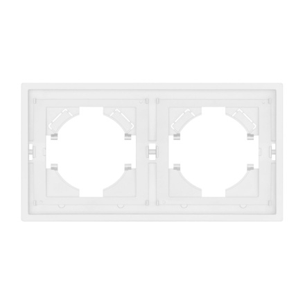 Рамка пластиковая на 2 поста Arlight FRM-TENDO-PL-2-WH 053839