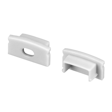 Заглушка Arlight LINE-1708 SILVER с отверстием 054381