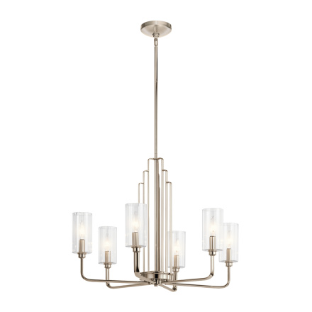 Люстра на штанге Kichler Kimrose QN-KIMROSE6-PN