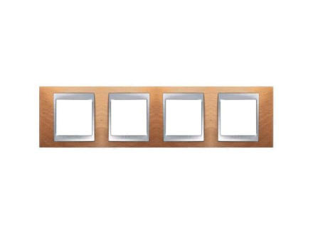 Рамка 4-постовая Schneider Electric Unica Top MGU66.008.0M2