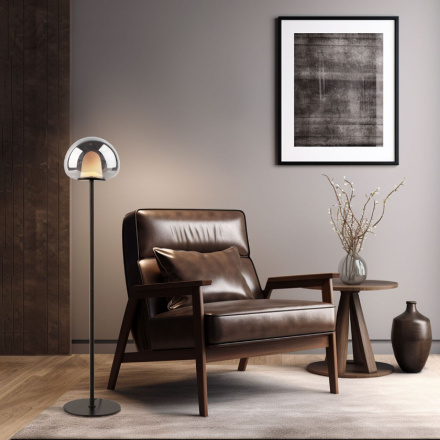 Торшер Eurosvet Twice 90327/1 черный a065924