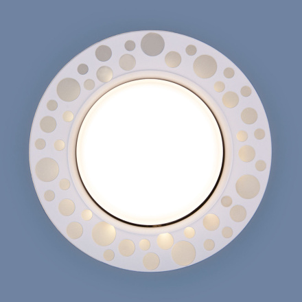 Встраиваемый светильник Elektrostandard 3032 GX53 WH белый 4690389142499