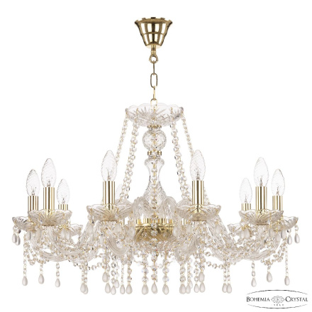 Подвесная люстра Bohemia Ivele Crystal 112/10/240 G V0300