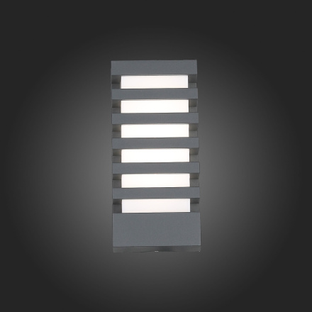 Уличный настенный светодиодный светильник ST Luce Vettore SL091.711.01