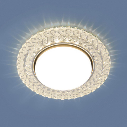 Встраиваемый светильник Elektrostandard 3027 GX53 CL прозрачный 4690389134012