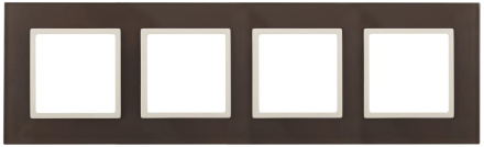 Рамка на 4 поста Эра Elegance 14-5104-31 Б0034539