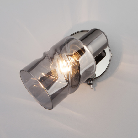 Настенный светильник Eurosvet Ansa 20120/1 чёрный жемчуг