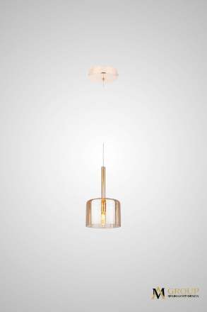 Подвесной светильник AM Group AM355-D140 AMBER