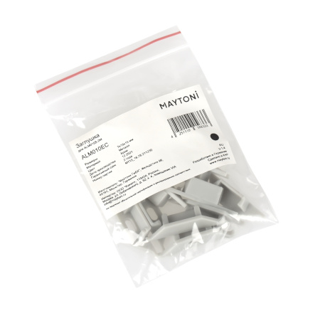 Комплект заглушек Maytoni Led strip для профиля ALM010S 10 шт ALM010EC