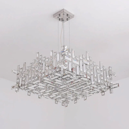 Подвесная люстра Delight Collection P7838-W60 chrome