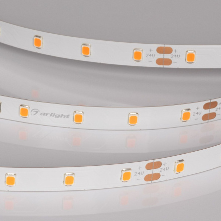 Светодиодная лента Arlight RT-A60-8mm 24V Carrot (4.8 W/m, IP20, 5m) 055375