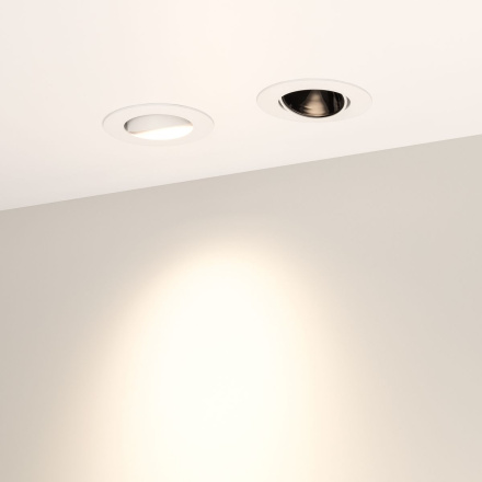 Встраиваемый светильник Arlight MS-Forecast-Built-Turn-R82-8W Warm3000 037187