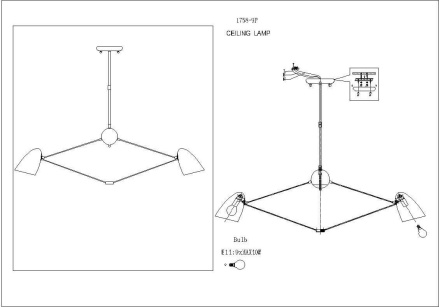 Подвесная люстра Favourite Humpen 1758-9P
