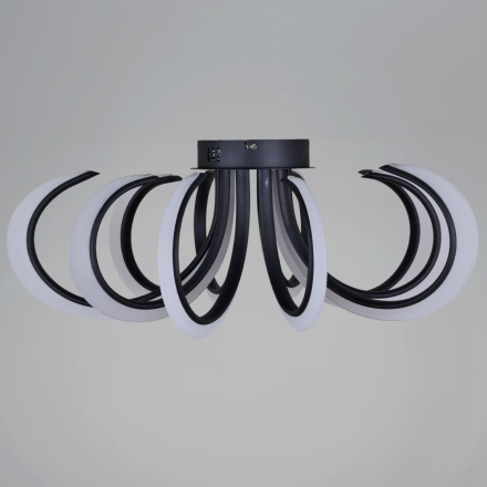 Потолочная люстра Reluce 74390-0.3-5+5 black