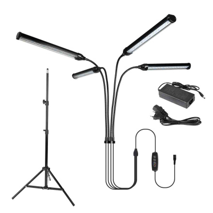 Светодиодный светильник для растений Uniel Minigarden ULT-P32-36W/SPLE/TM/40 IP40 Black Quad UL-00008905