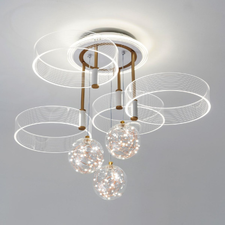 Потолочная люстра LED4U L1040-750 WT