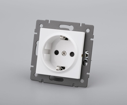 Механизм электрической розетки Arlight SCT-MEU1-PL-WH-V (250V, 16A) 049814