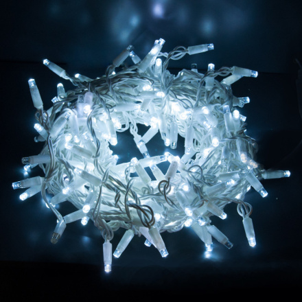 Светодиодная нить Eurosvet 400-102 400-102 белый с эффектом мерцания 20м IP65