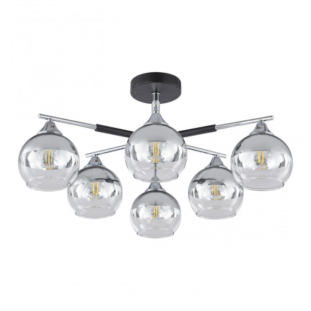 Люстра на штанге Arte Milano Napoli 339354/6 CR+BK