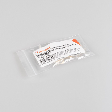 Коннектор угловой Arlight FIX-MONO-5mm-2pin-STS 053144