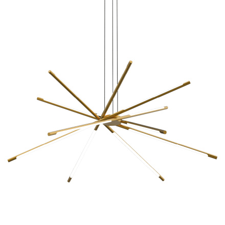 Подвесная люстра Delight Collection Tubular MD18001070-12AGOL