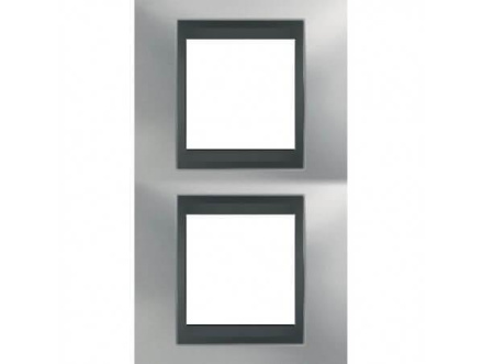 Рамка 2-постовая вертикальная Schneider Electric Unica Top MGU66.004V.210