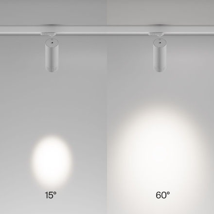 Трековый трехфазный светильник Maytoni Focus Zoom TR198-3-20W4K-Z-W