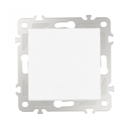 Переключатель одноклавишный перекрестный Arte Milano 206.34-1.white