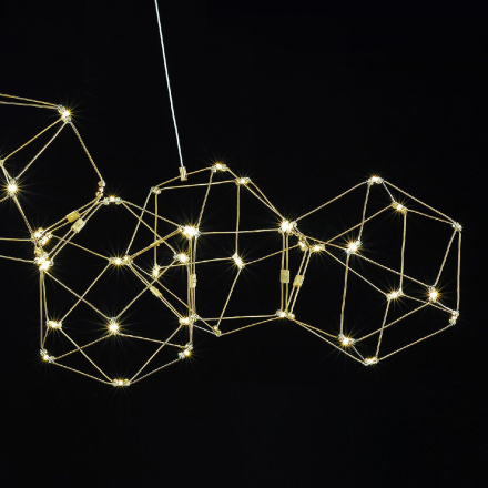 Подвесной светильник Delight Collection Lucciola MD18001068-7A matt gold