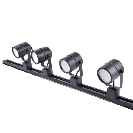 Трековый однофазный светильник (2 шт.) Volpe UBL-Q321 GU10/K BLACK SET41 UL-00010706