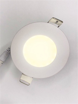 Встраиваемый светильник Elvan VLS-102R-3W-WH-Wh