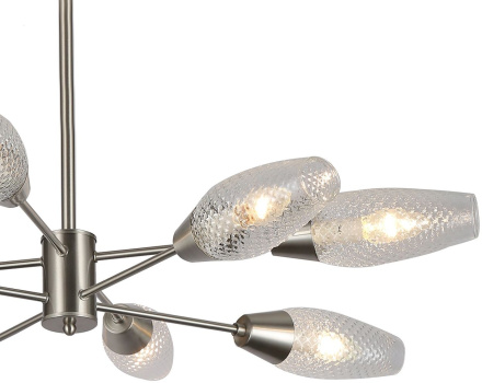 Люстра на штанге Escada Desire 10165/8PL Nickel