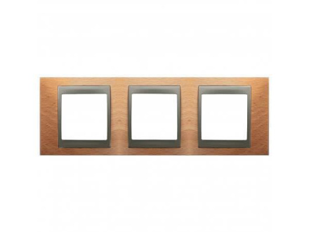 Рамка 3-постовая Schneider Electric Unica Top MGU66.006.298