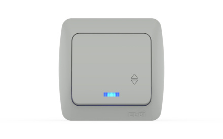 Переключатель с подсветкой ELBI Eva 554-011500-210