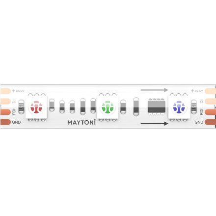 Светодиодная лента Maytoni Led Strip 12В 5050 14,4Вт/м RGB 5м IP68 201245