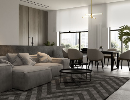 Подвесная люстра Maytoni Technical Axis MOD106PL-L28G3K