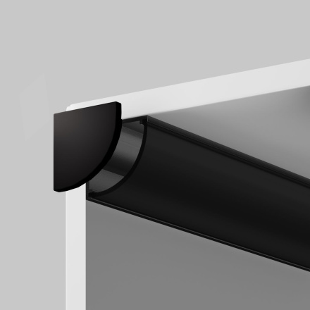 Комплект заглушек для профиля 1616 2шт Maytoni Led Strip ALM-1616R-B-EC 642029